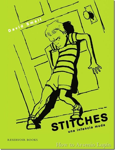 Portada ampliada de STITCHES una infancia muda