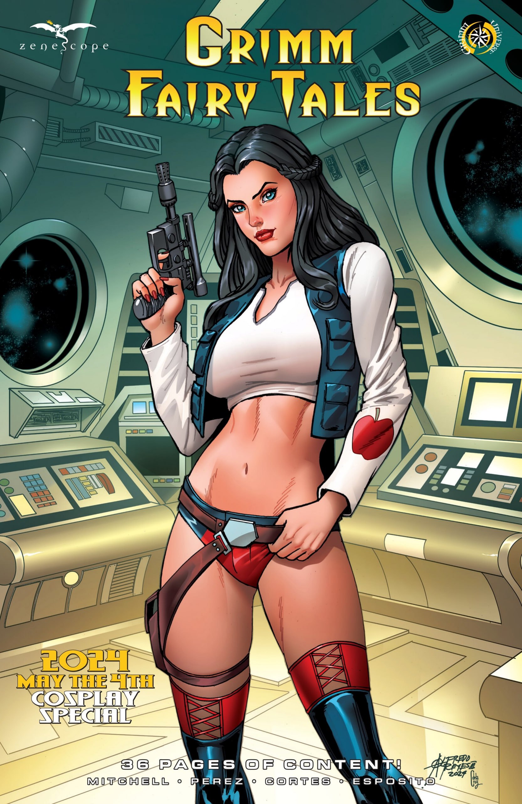 Portada ampliada de GRIMM FAIRY TALES