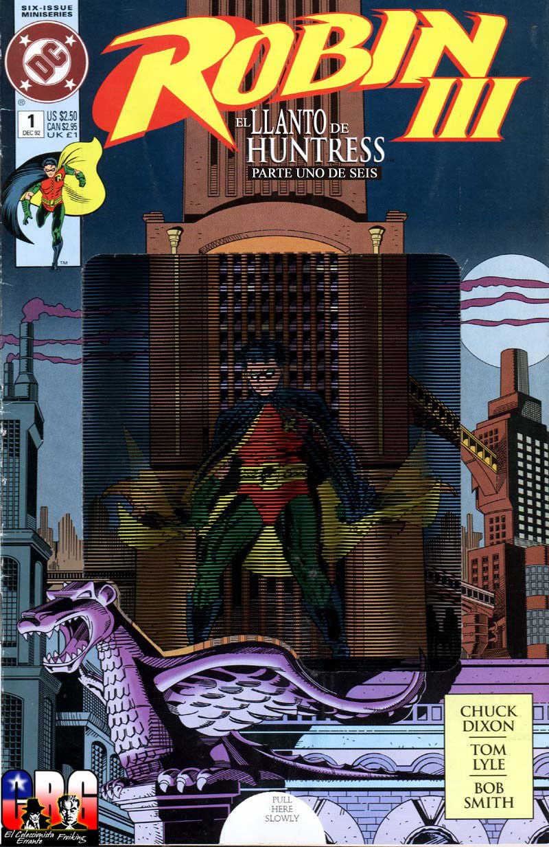 Portada ampliada de ROBIN III