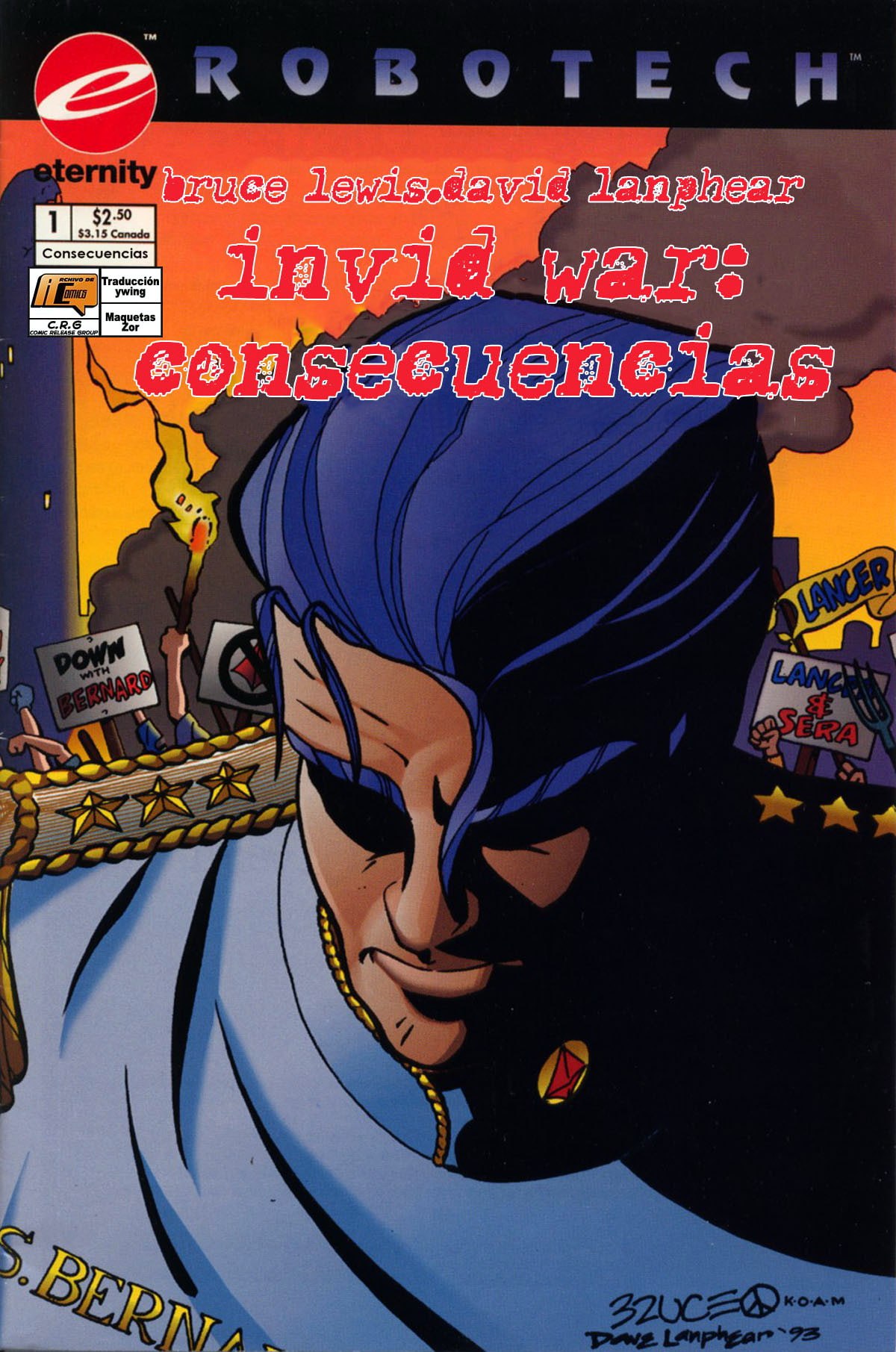 Portada ampliada de invid war: consecuencias