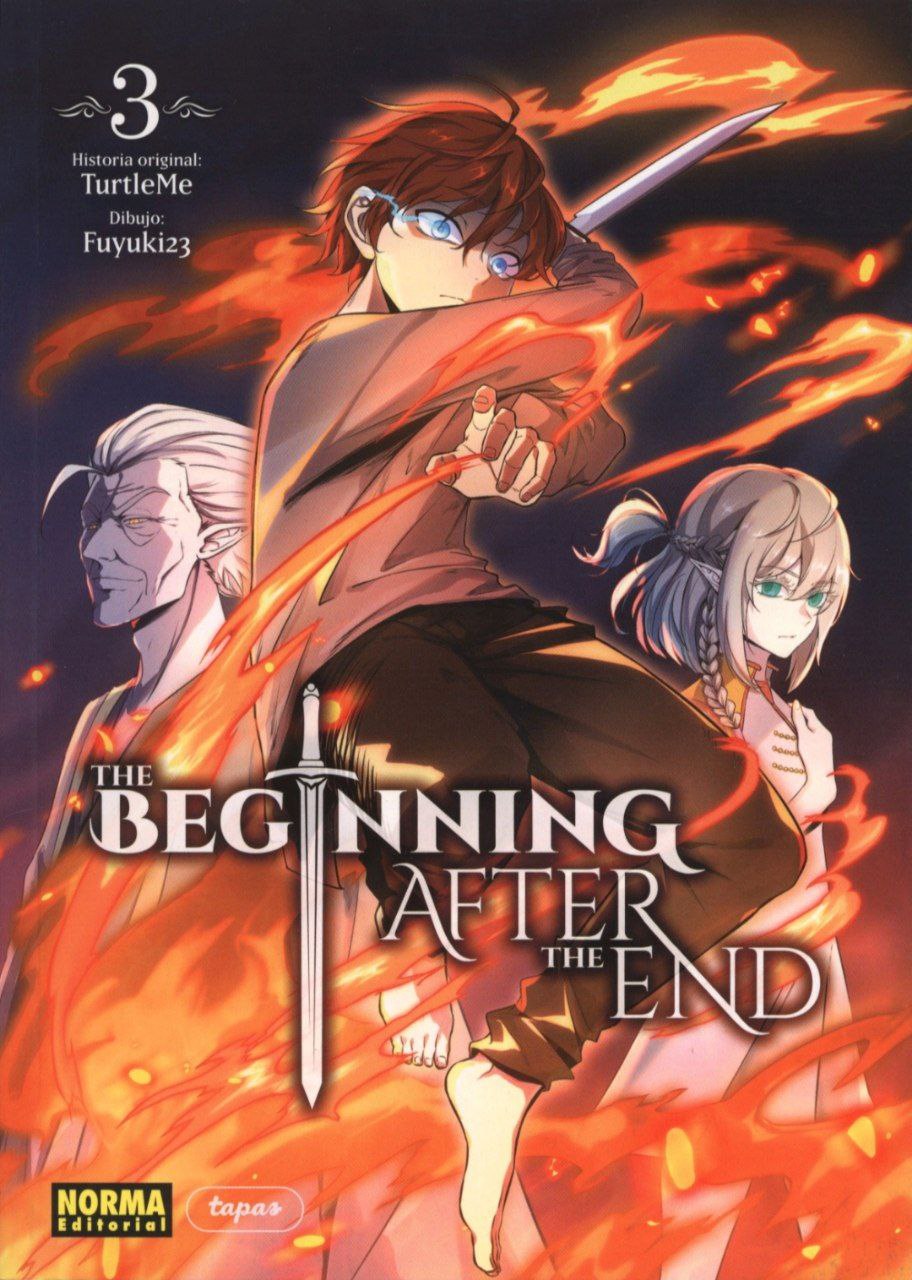 Portada ampliada de The Beginning After The End