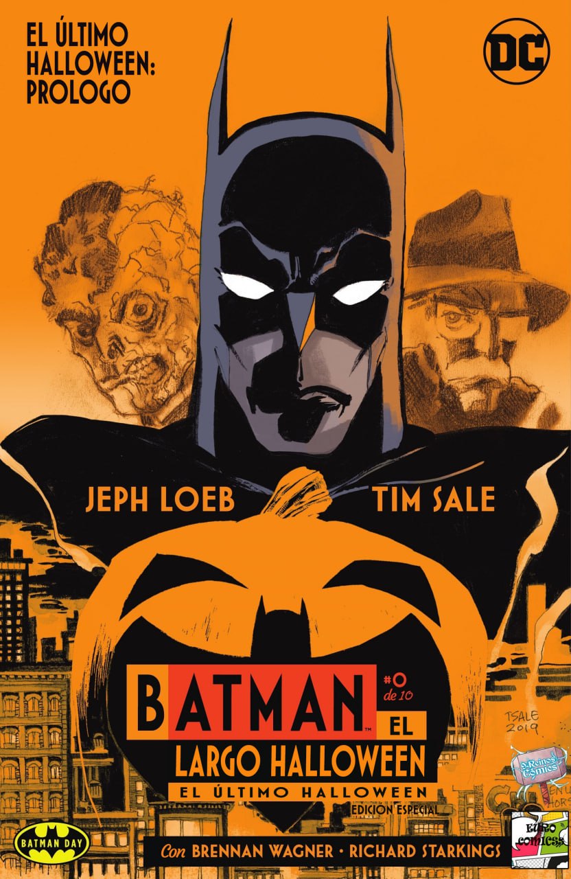 Portada ampliada de BATMAN EL LARGO HALLOWEEN