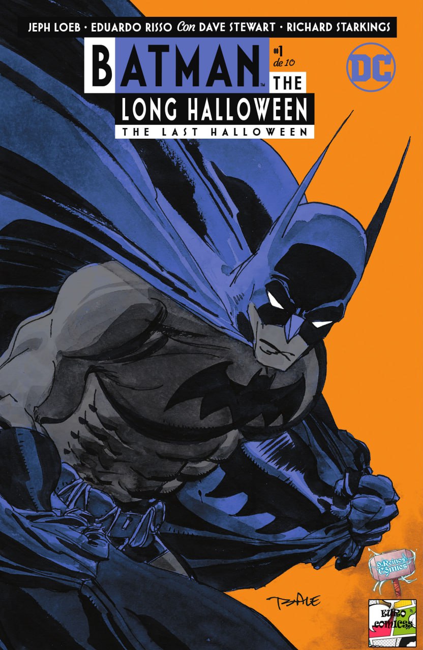 Portada ampliada de BATMAN: THE LONG HALLOWEEN THE LAST HALLOWEEN
