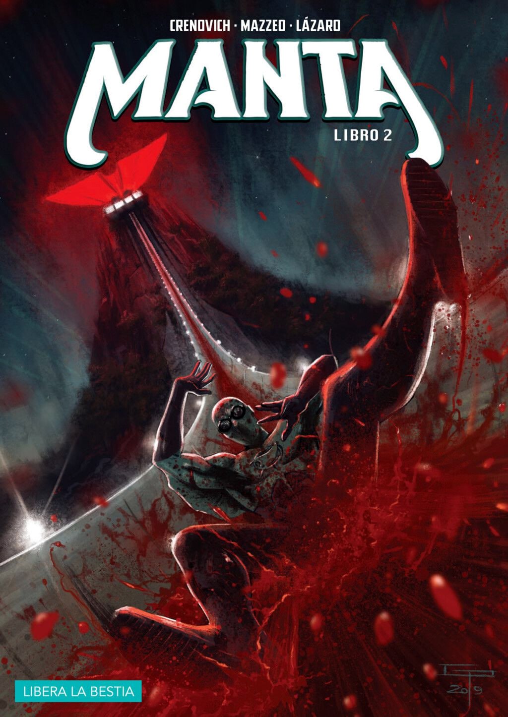 Portada ampliada de MANTA LIBRO 2