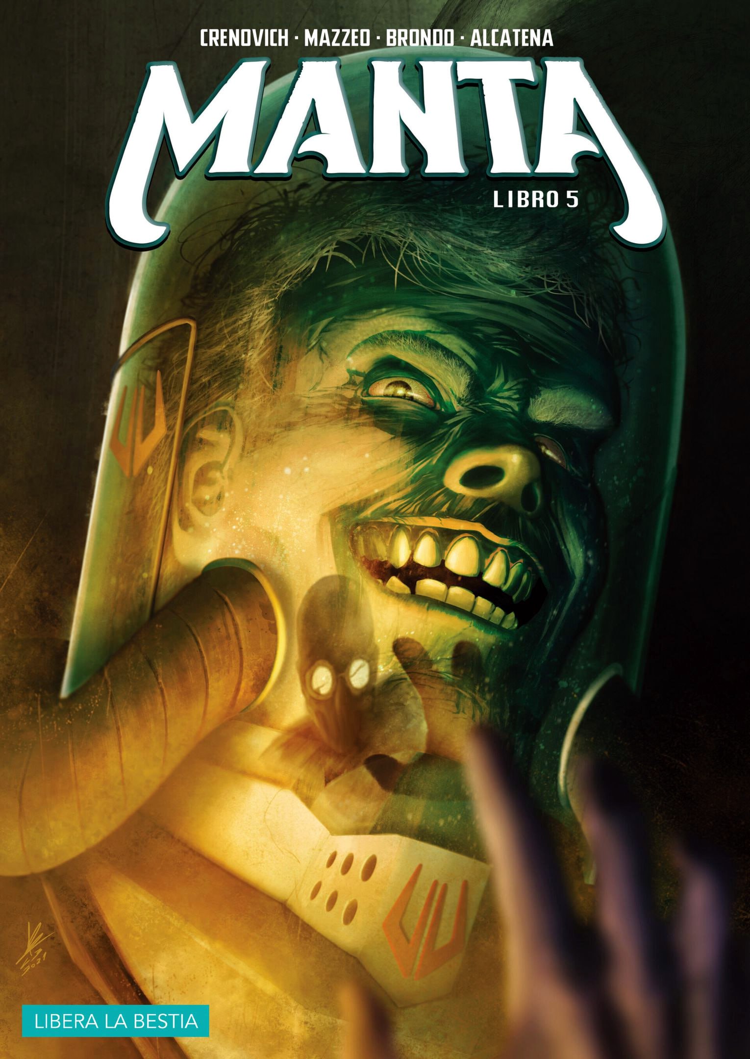 Portada ampliada de MANTA LIBRO 5
