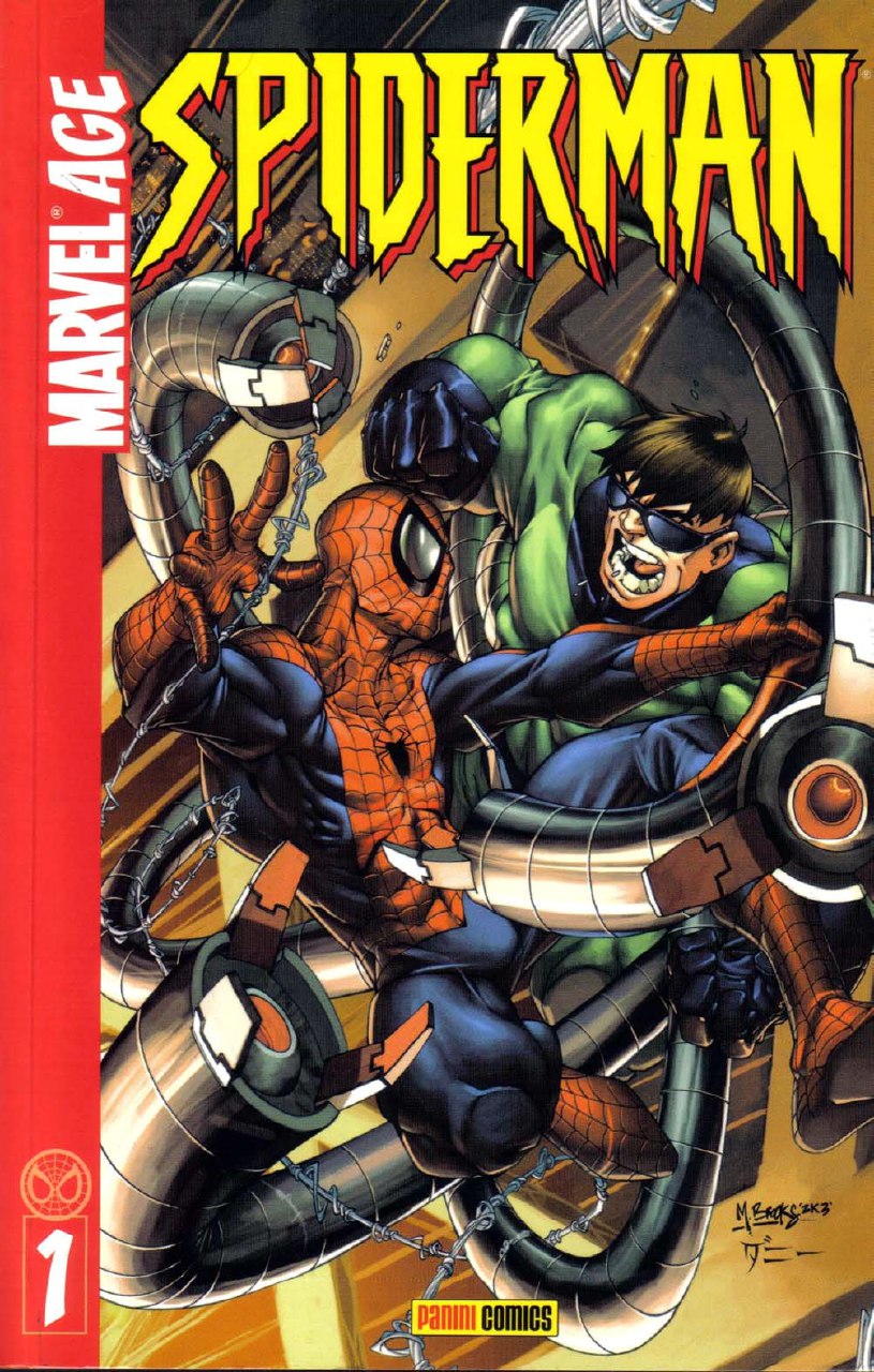Portada ampliada de SPIDERMAN
