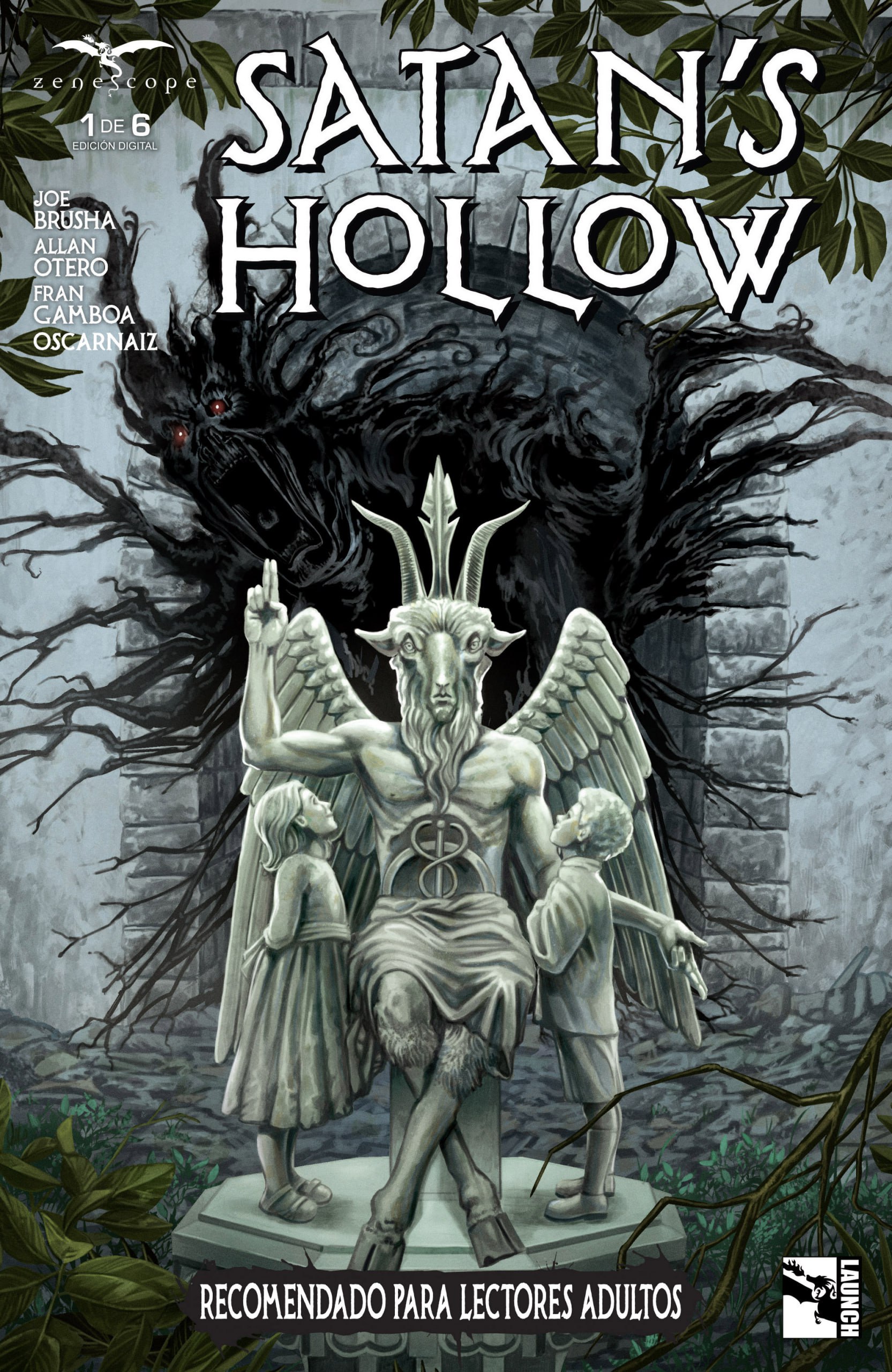 Portada ampliada de SATAN'S HOLLOW