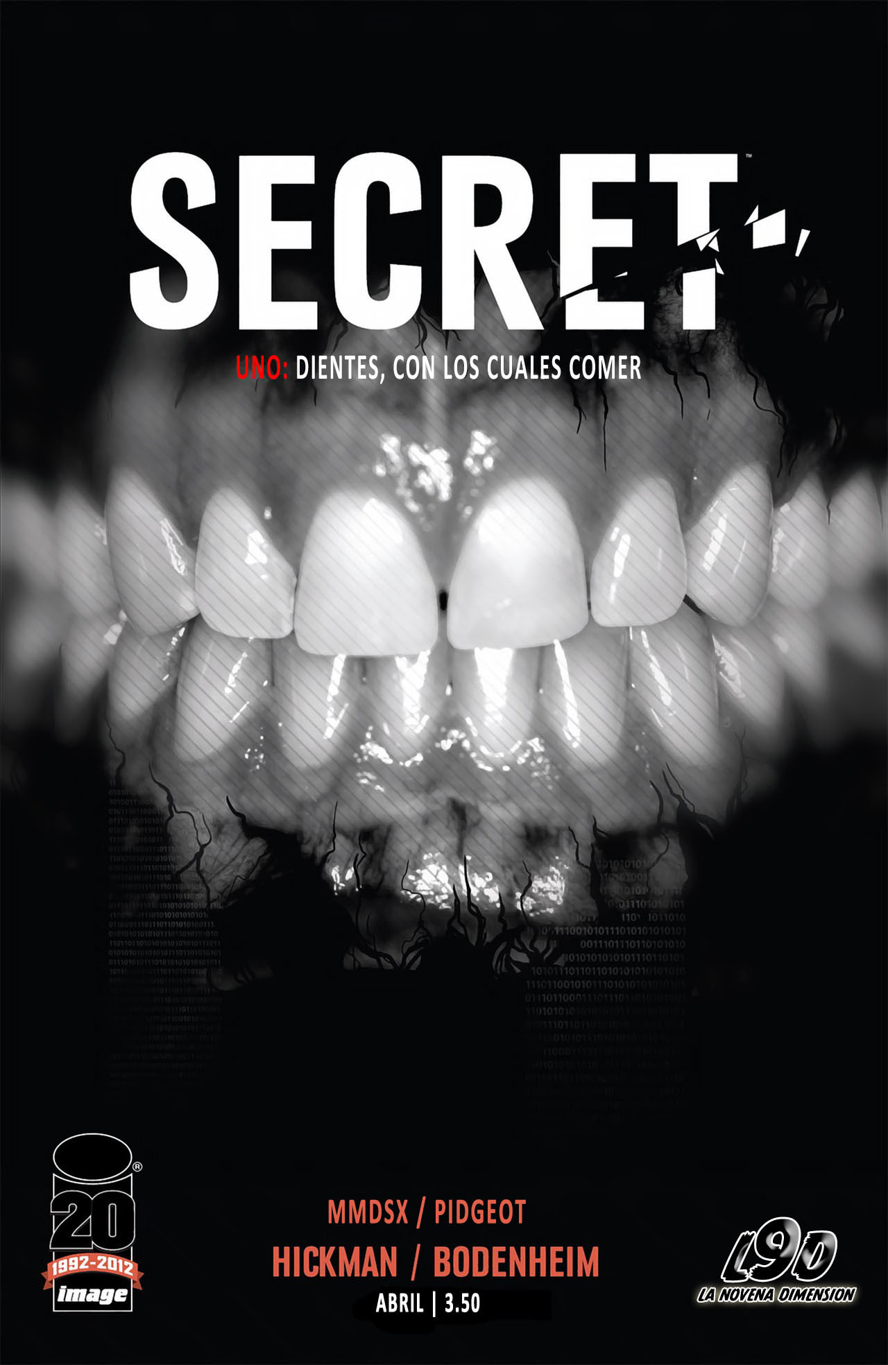 Portada ampliada de SECRET