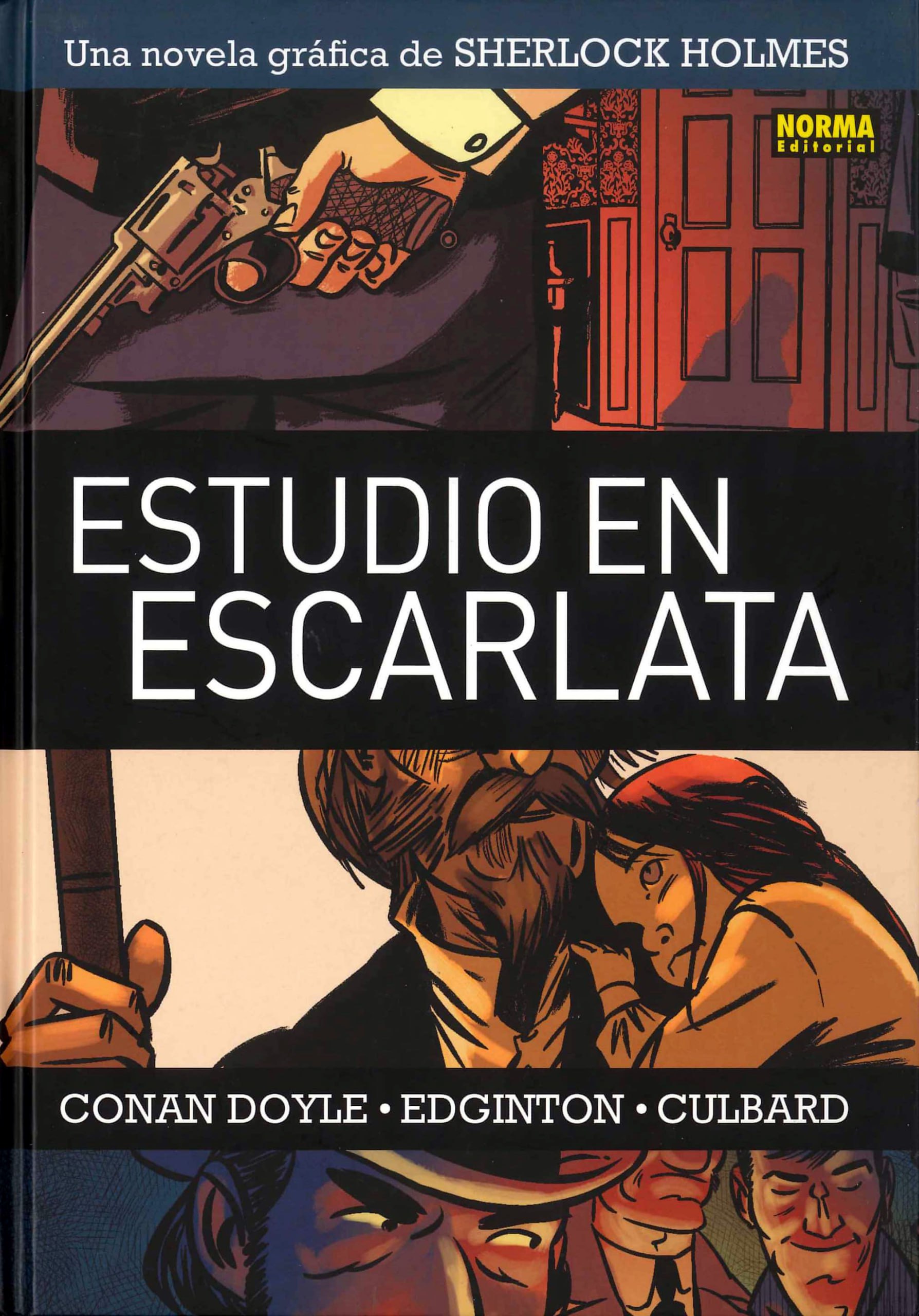 Portada ampliada de ESTUDIO EN ESCARLATA