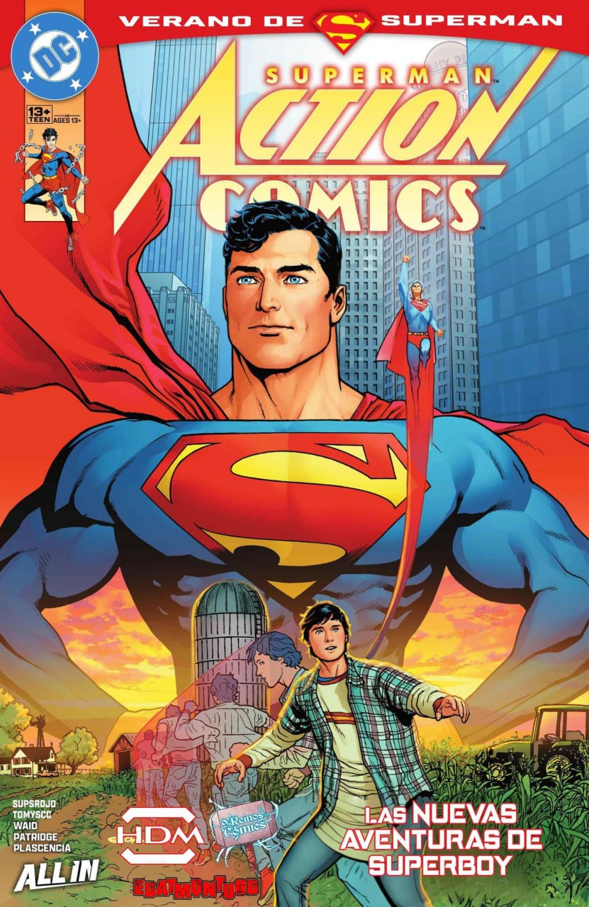 Portada ampliada de SUPERMAN ACTION COMICS