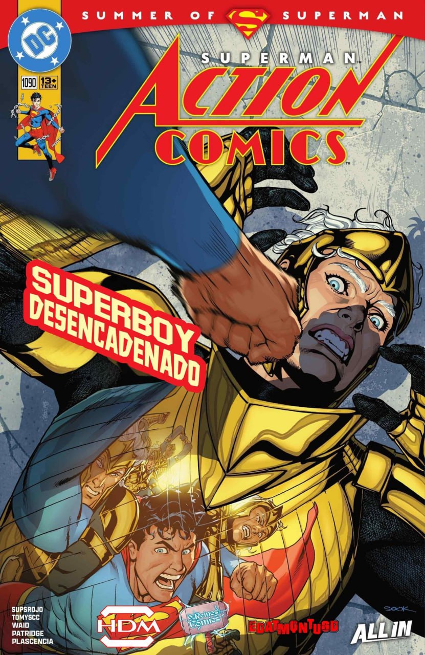 Portada ampliada de Action Comics
