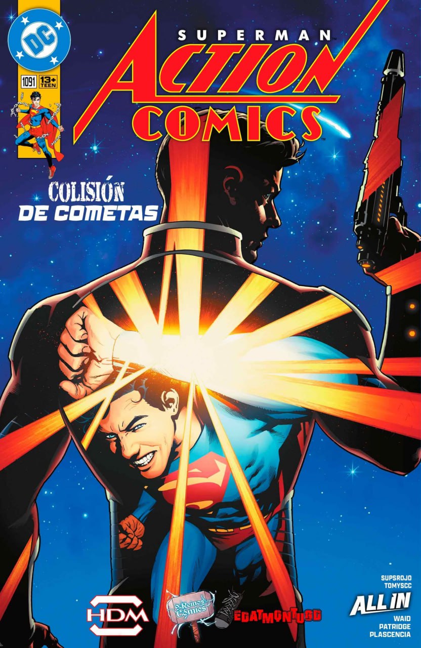 Portada ampliada de SUPERMAN ACTION COMICS