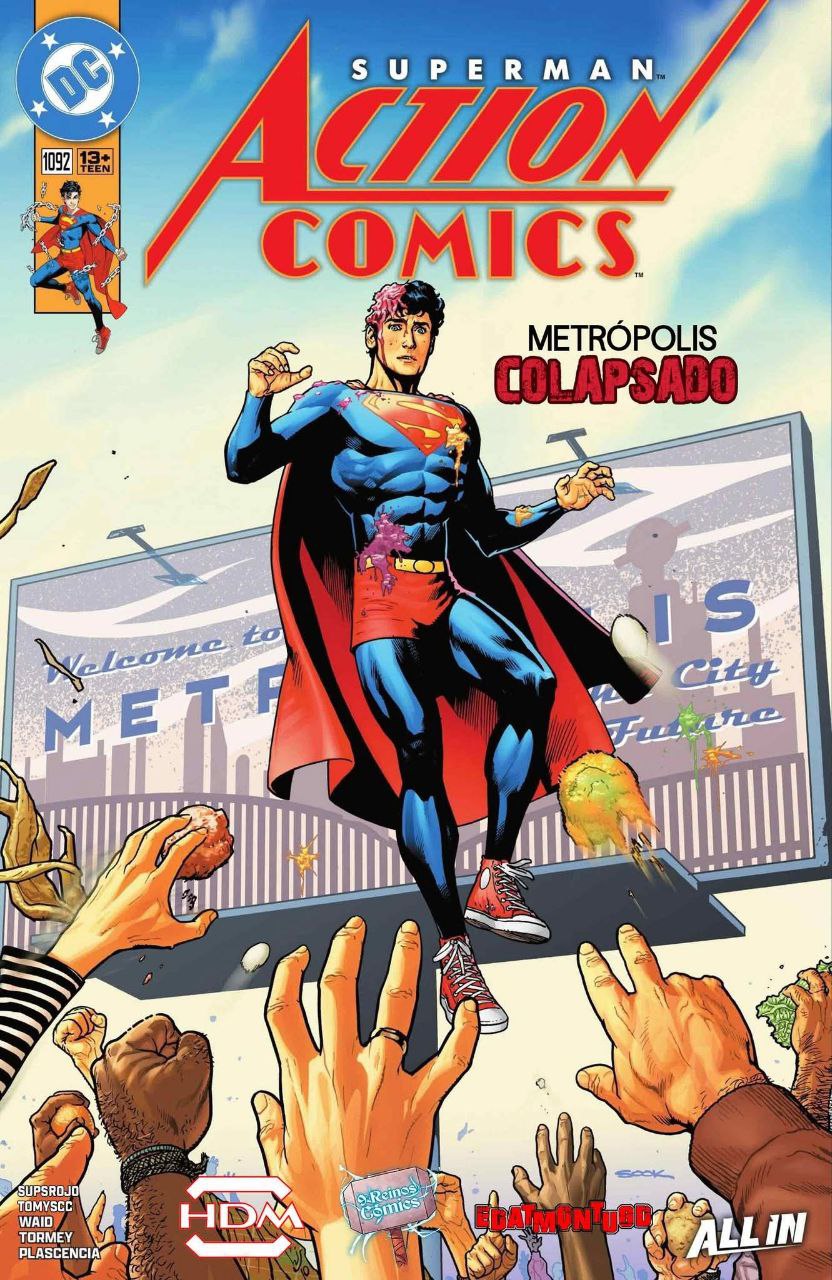 Portada ampliada de SUPERMAN ACTION COMICS