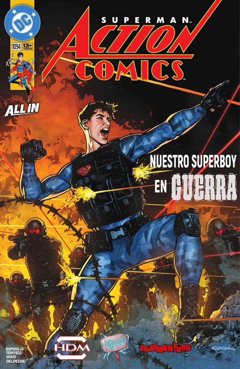 Portada ampliada de SUPERMAN ACTION COMICS