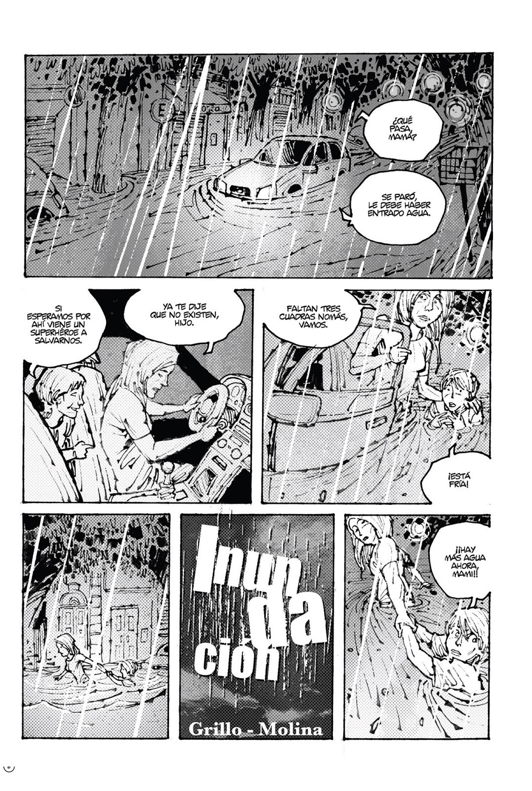 Portada ampliada de Inundacion