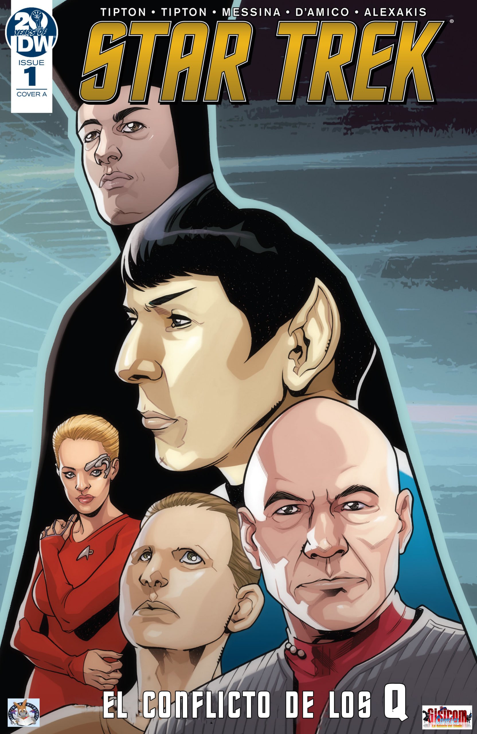 Portada ampliada de STAR TREK