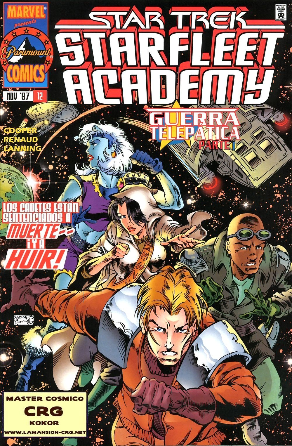 Portada ampliada de Star Trek Starfleet Academy
