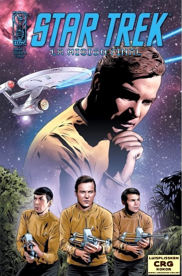 Portada ampliada de STAR TREK