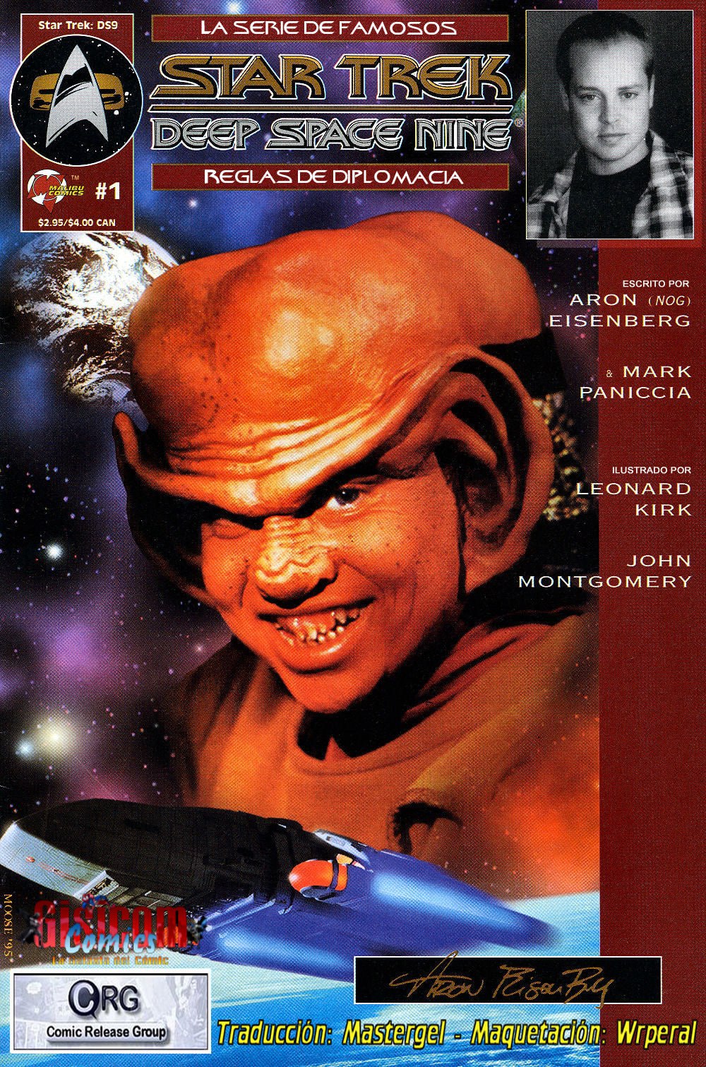 Portada ampliada de STAR TREK DEEP SPACE NINE