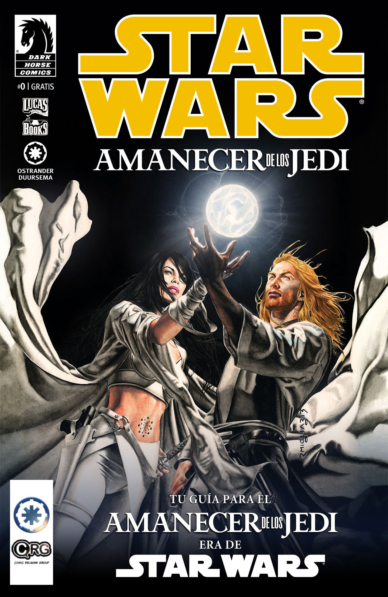 Portada ampliada de STAR WARS AMANECER DE LOS JEDI
