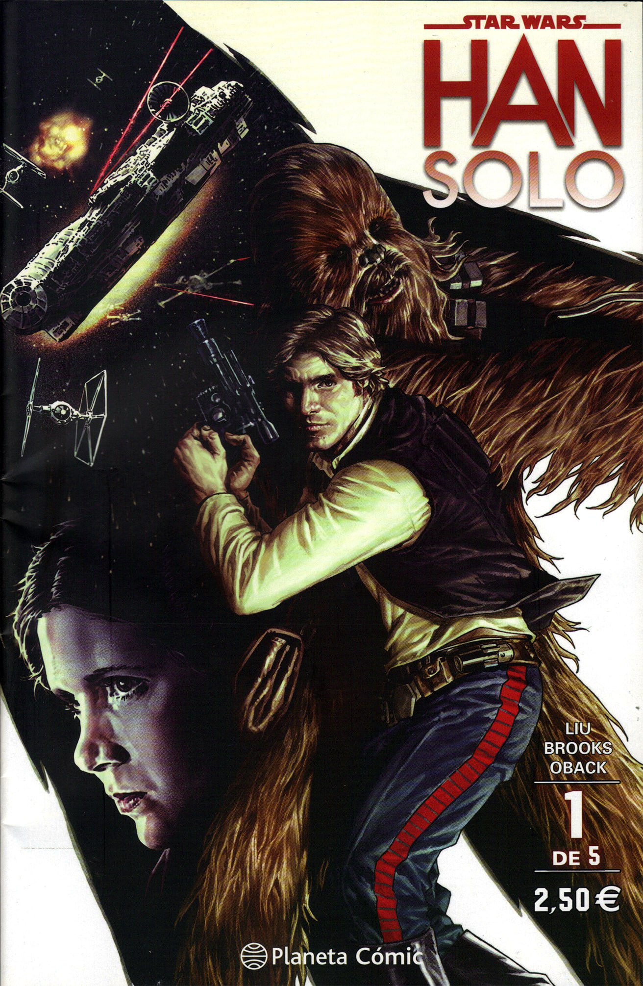 Portada ampliada de HAN SOLO