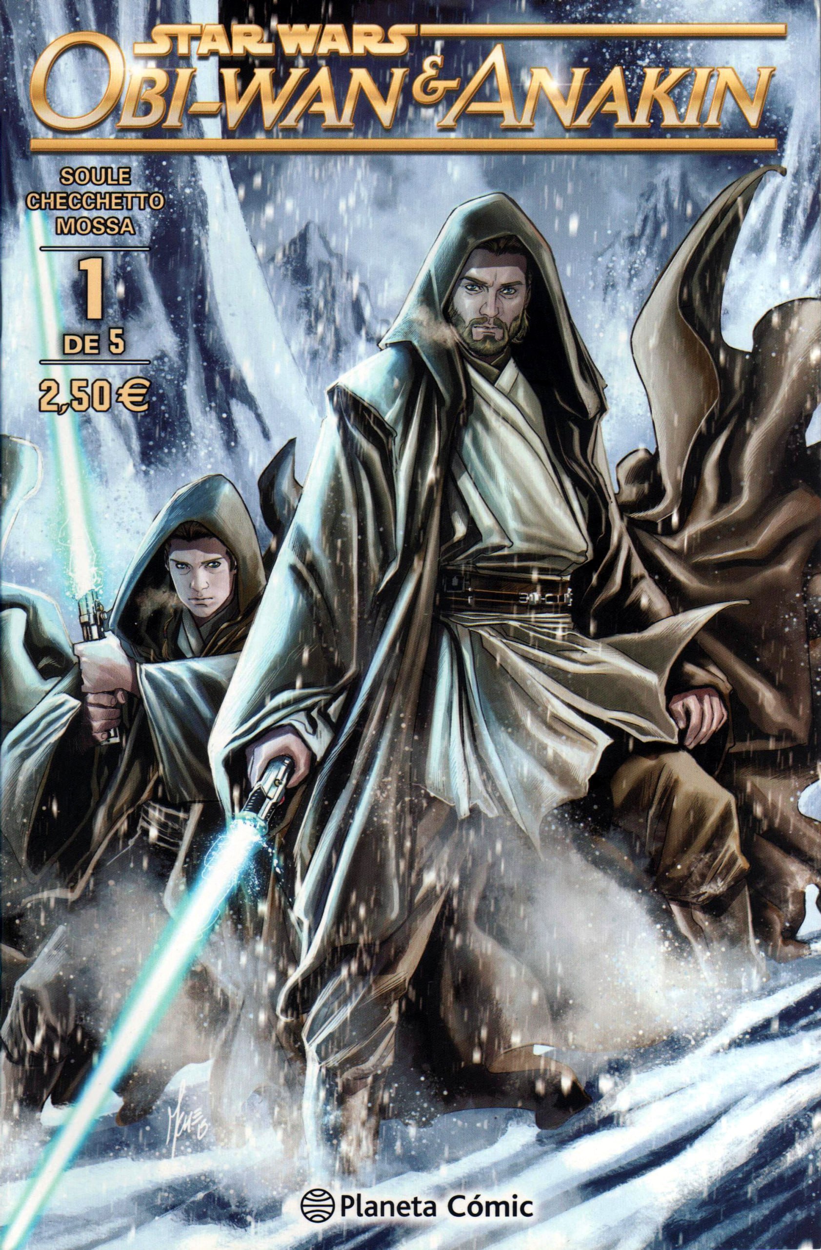 Portada ampliada de Star Wars: Obi-Wan & Anakin