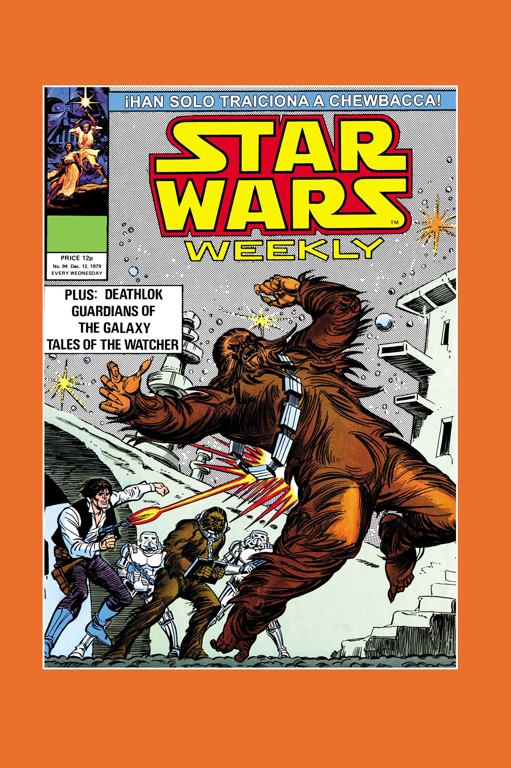 Portada ampliada de Star Wars Weekly