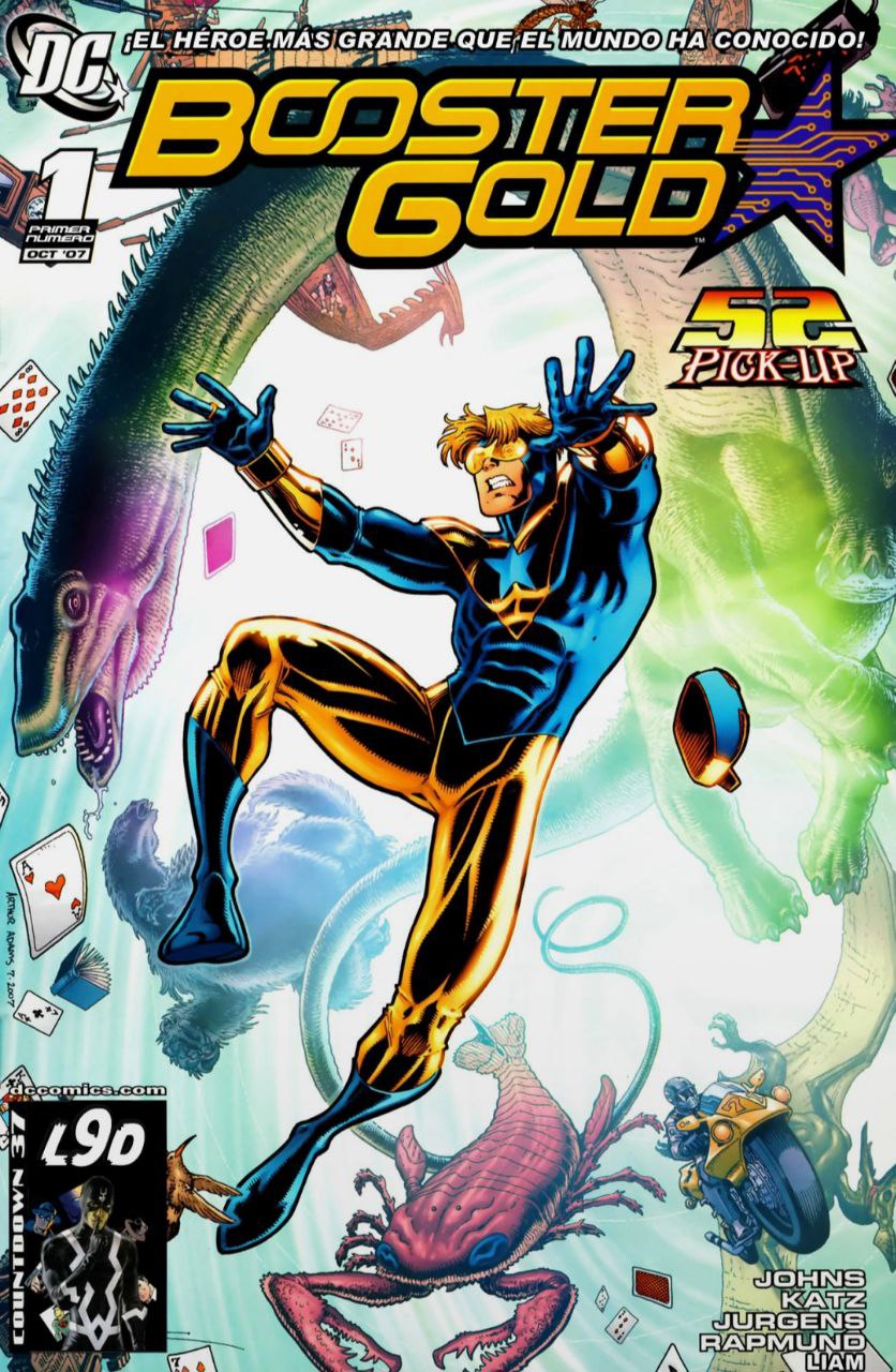 Portada ampliada de Booster Gold
