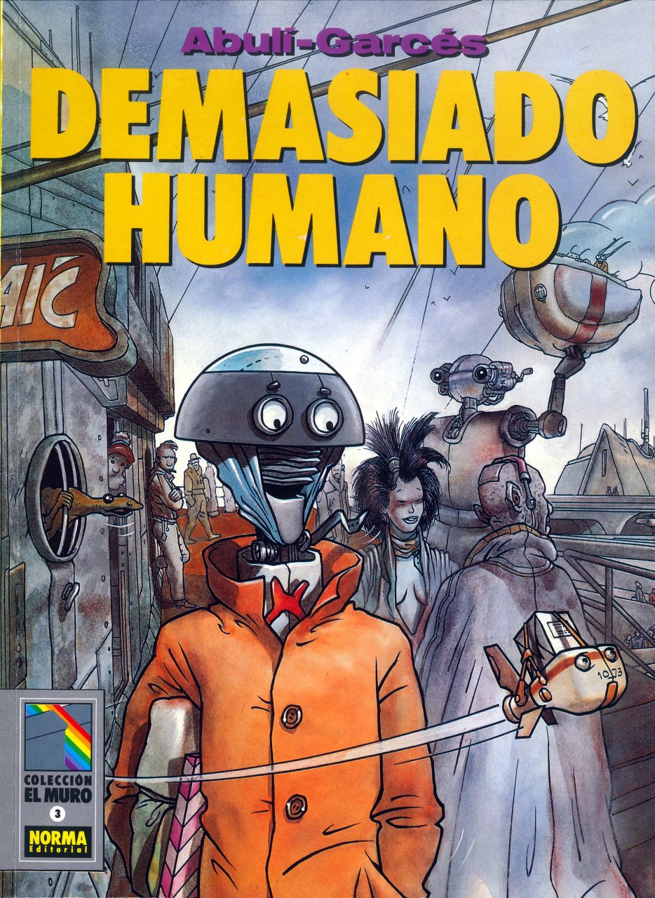Portada ampliada de DEMASIADO HUMANO