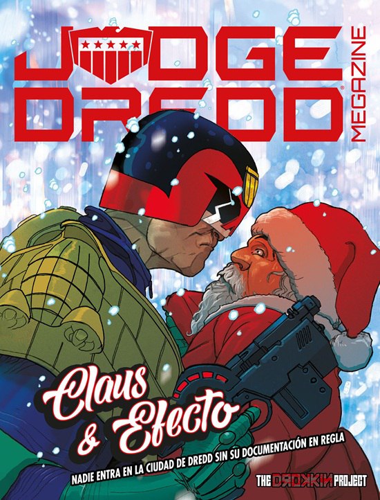 Portada ampliada de JUDGE DREDD MEGAZINE