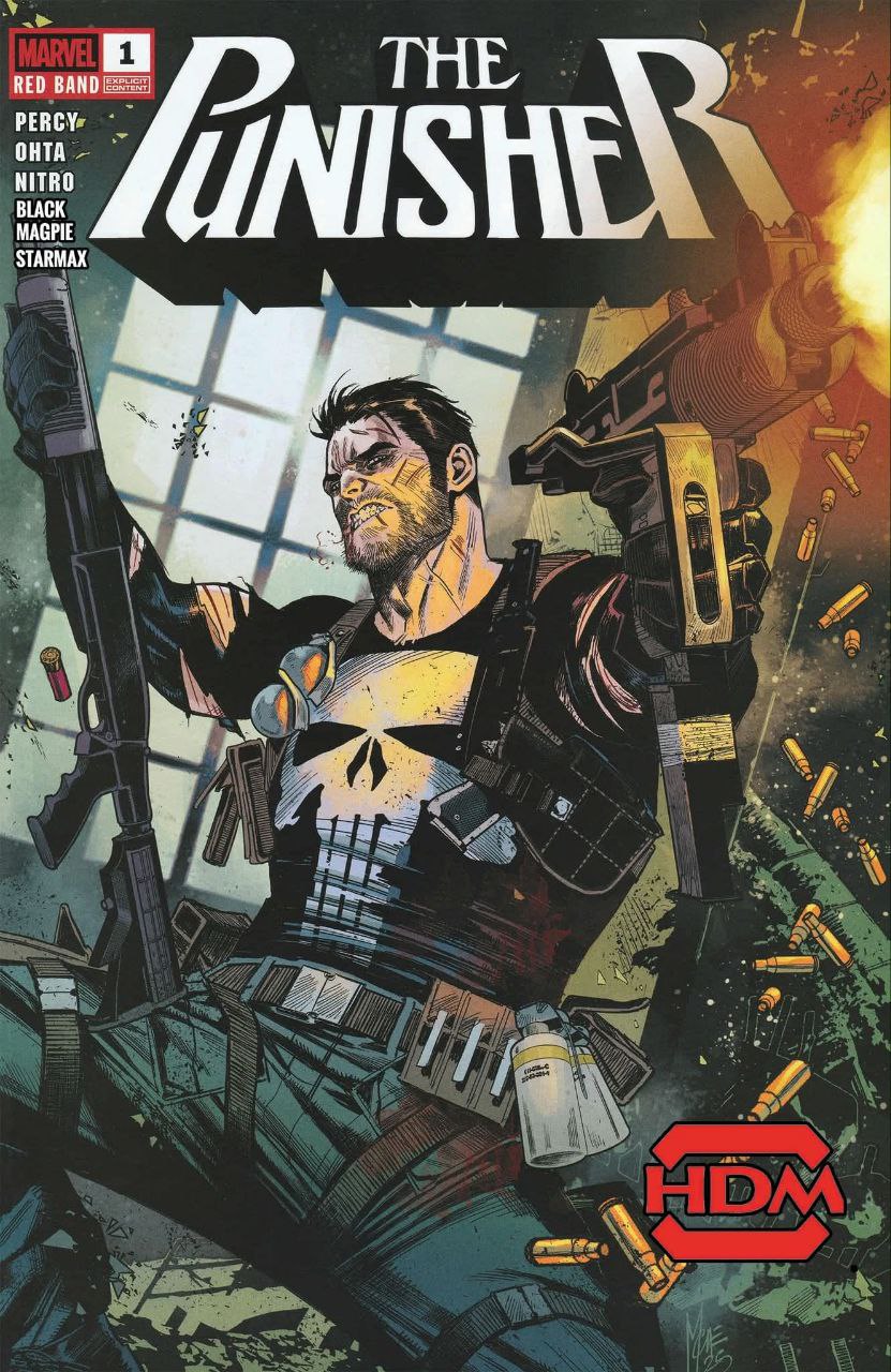 Portada ampliada de The Punisher