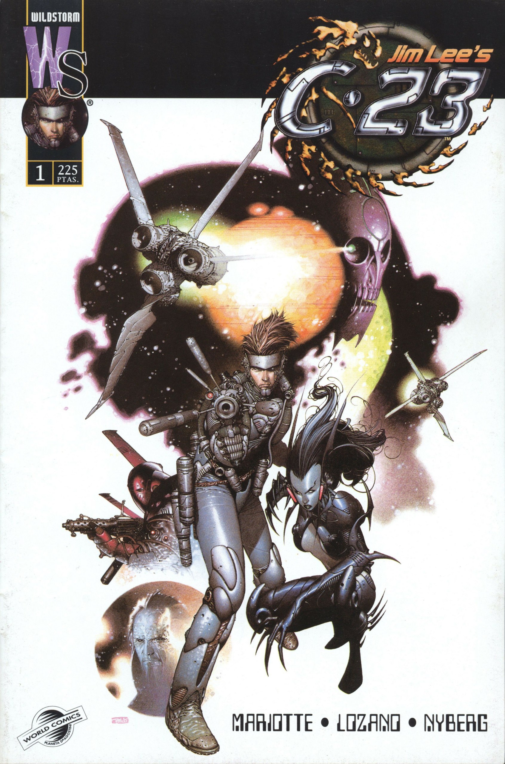 Portada ampliada de Jim Lee's C
