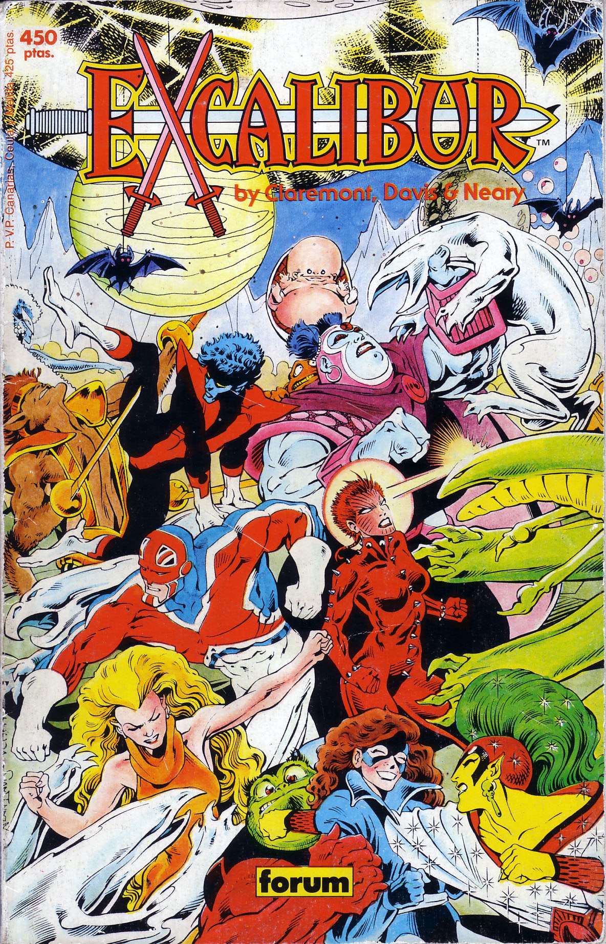 Portada ampliada de EXCALIBUR