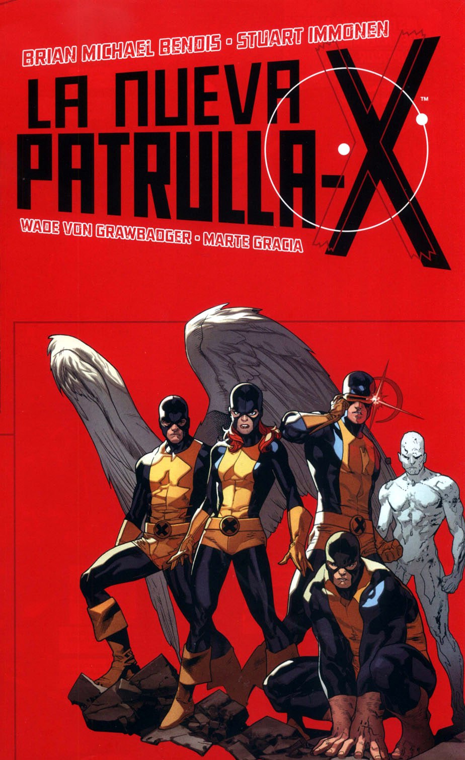 Portada ampliada de La Nueva Patrulla X