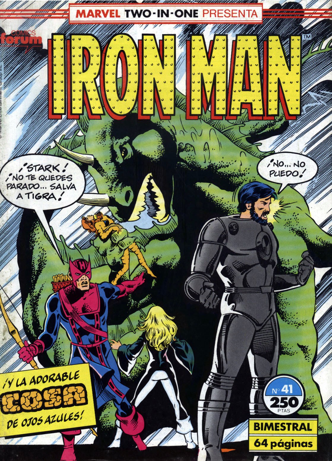 Portada ampliada de IRON MAN