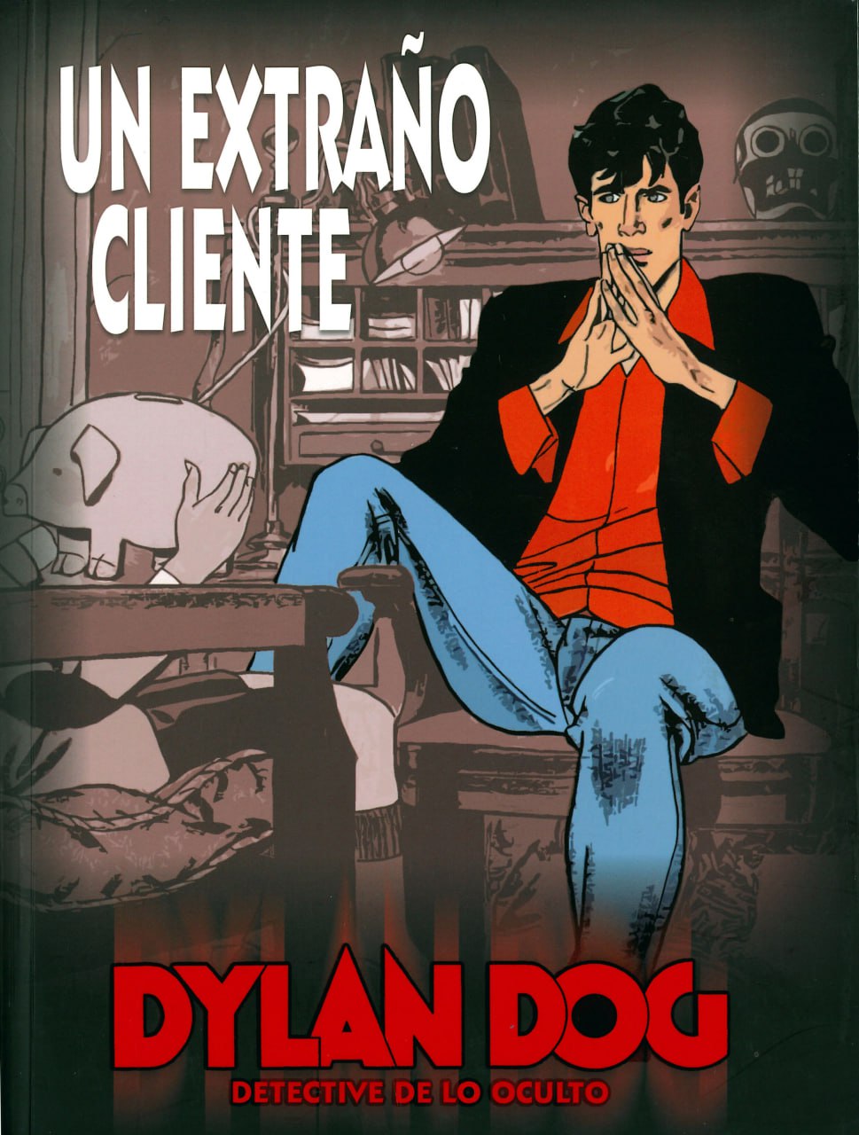 Portada ampliada de UN EXTRAÑO CLIENTE