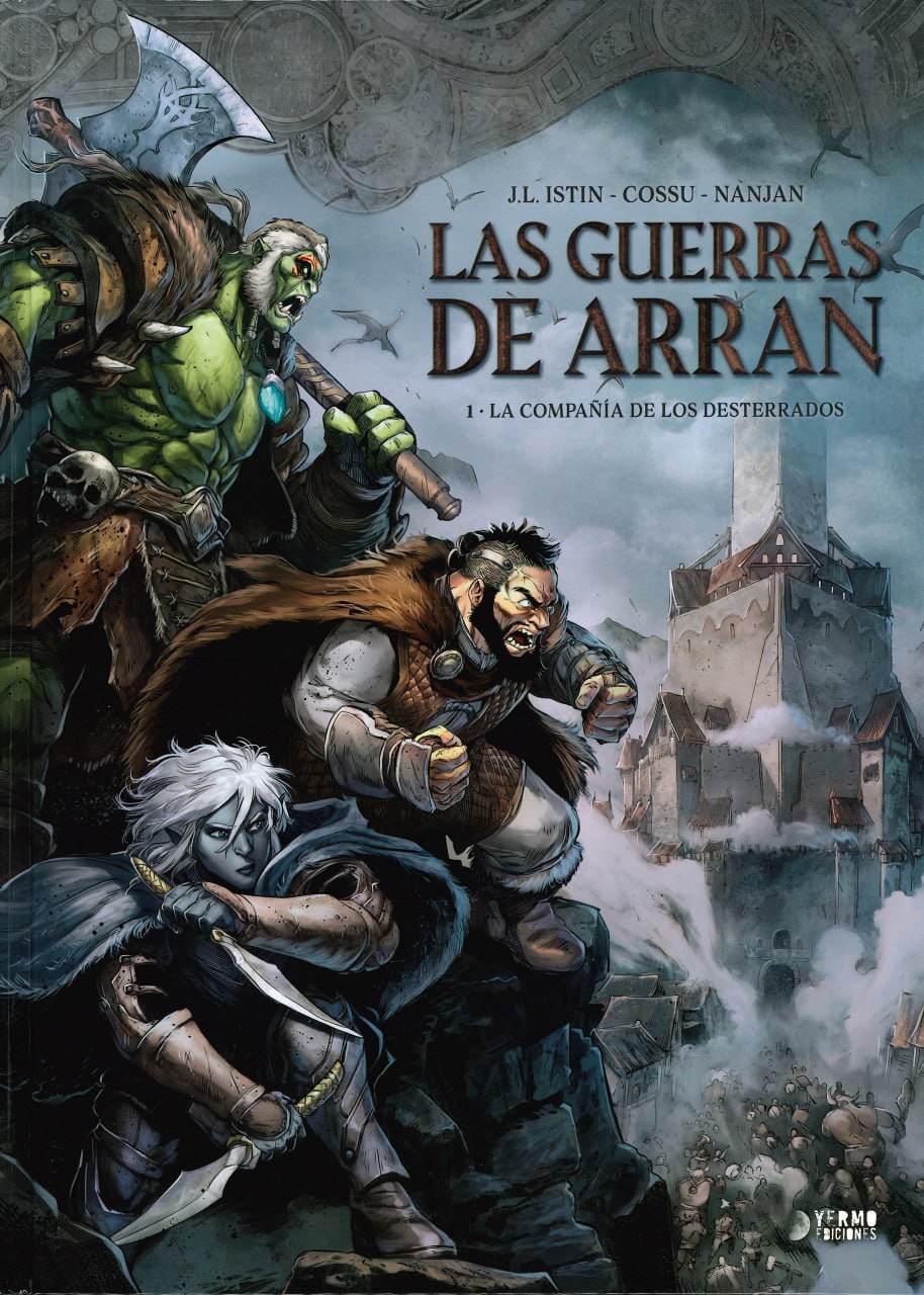 Portada ampliada de LAS GUERRAS DE ARRAN