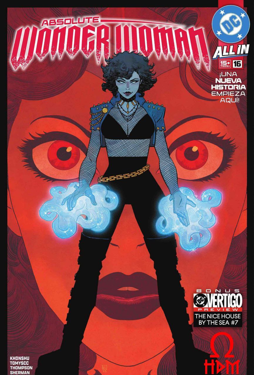 Portada ampliada de ABSOLUTE WONDER WOMAN ALL IN