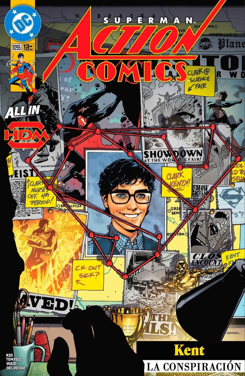 Portada ampliada de SUPERMAN ACTION COMICS