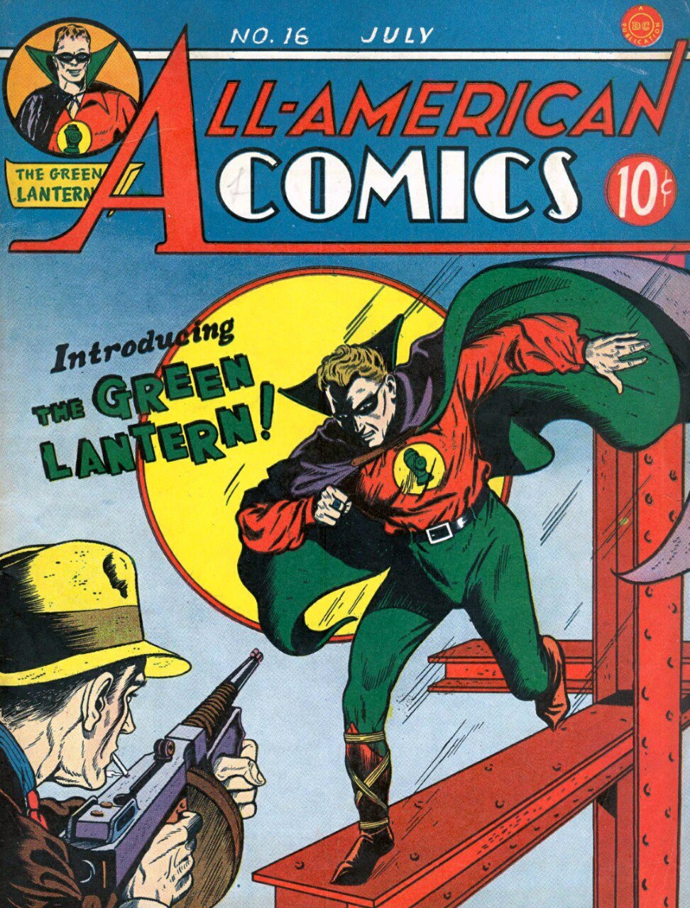 Portada ampliada de All-American Comics