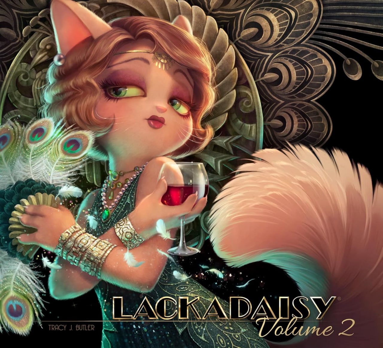 Portada ampliada de Lackadaisy Volume 2