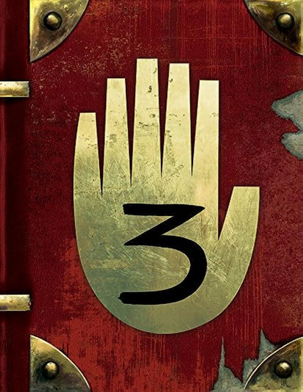 Portada ampliada de Gravity Falls Journal 3 Special Edition