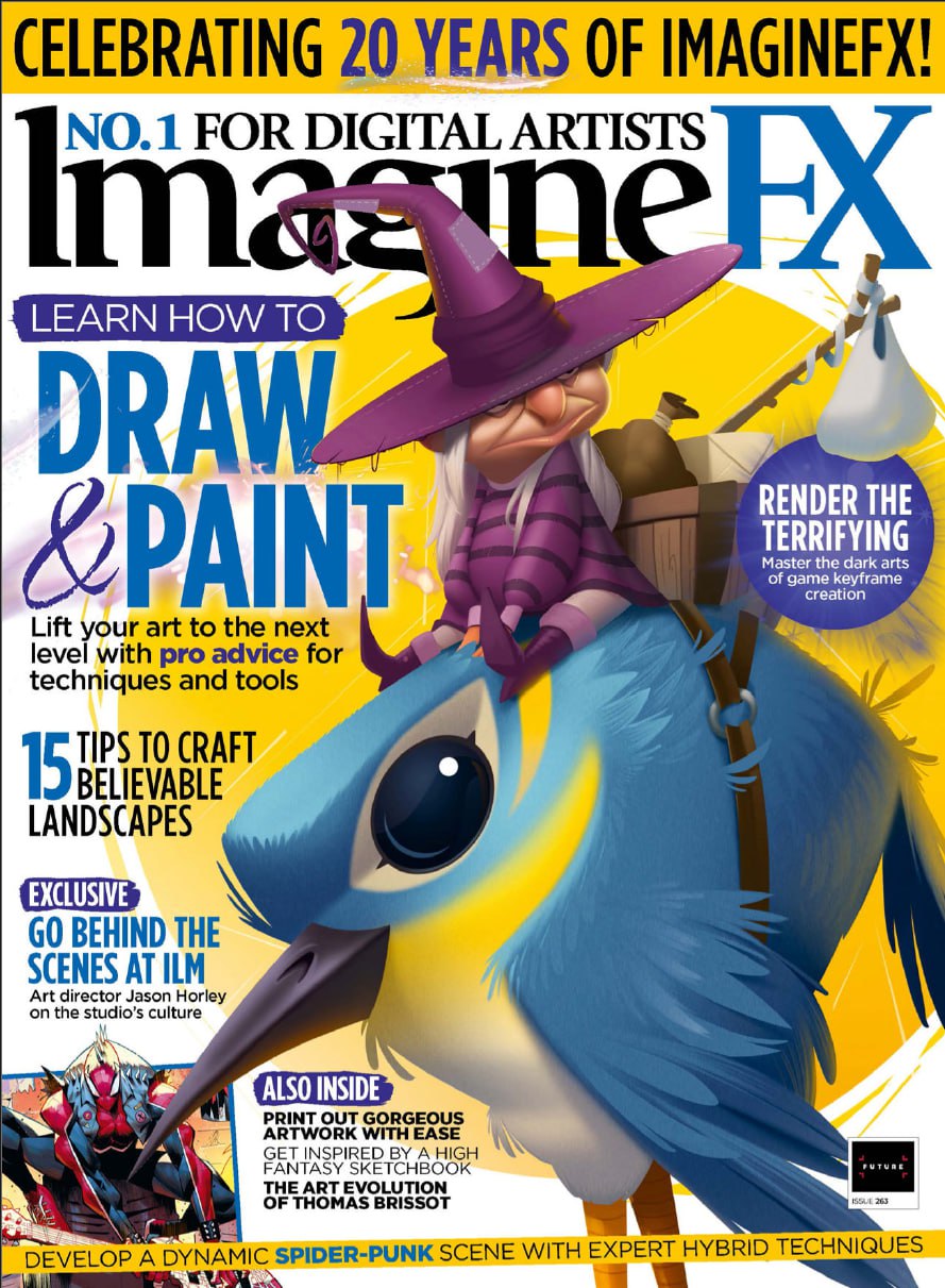 Portada ampliada de ImagineFX