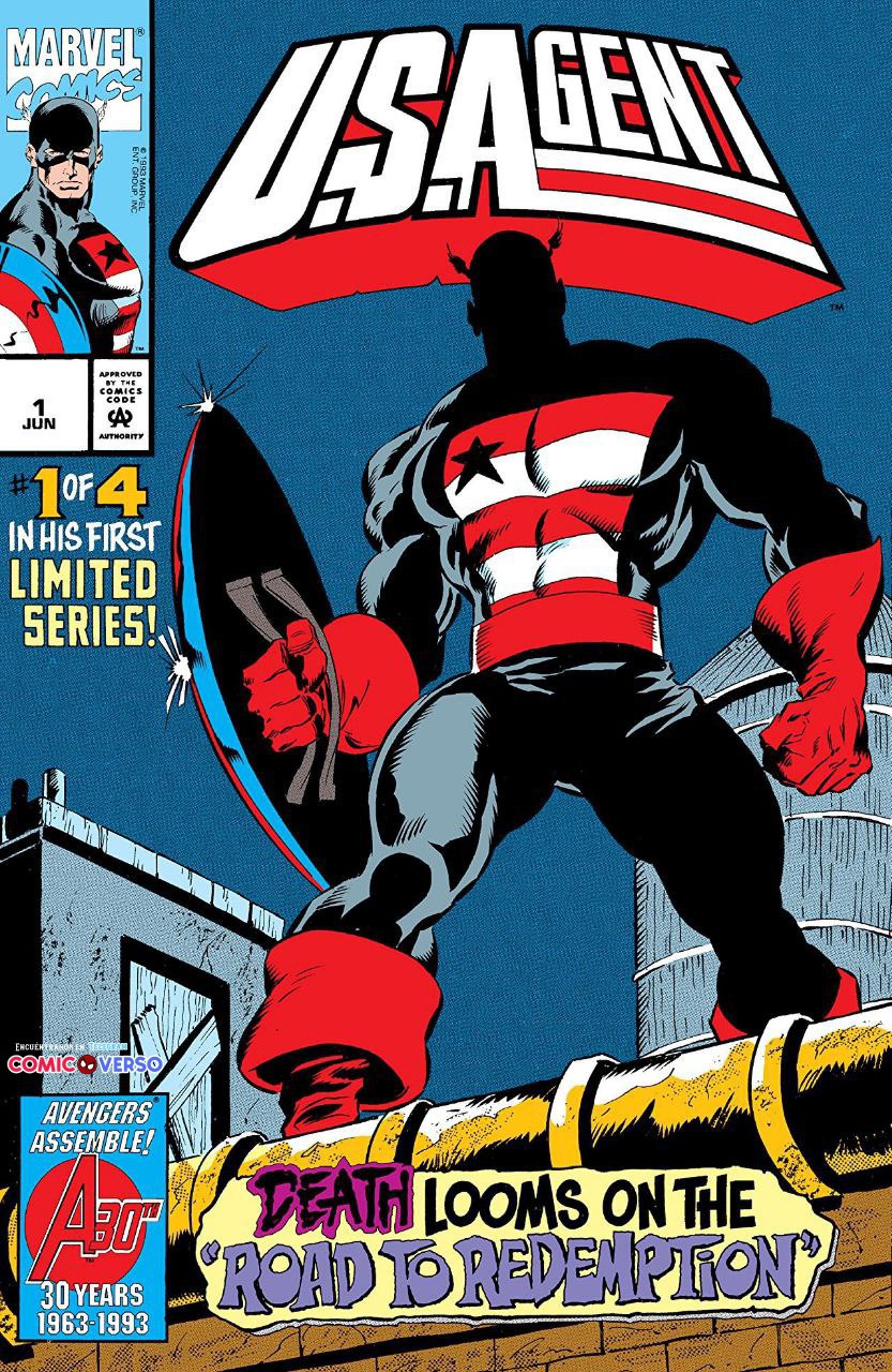 Portada ampliada de U.S.A. Agent