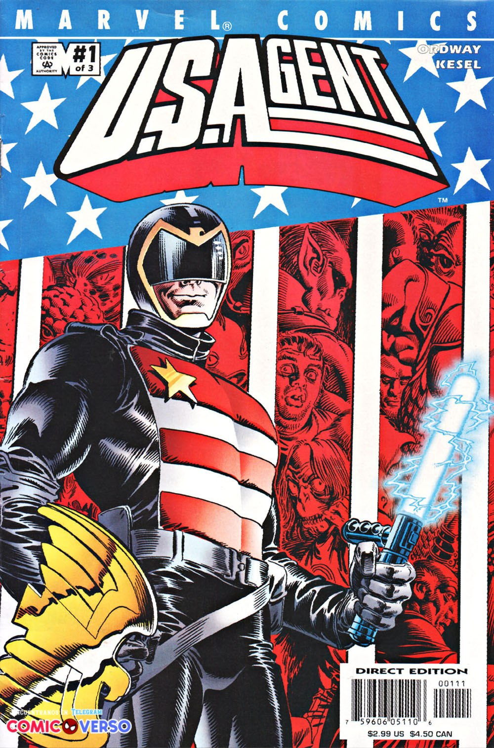Portada ampliada de U.S.Agent