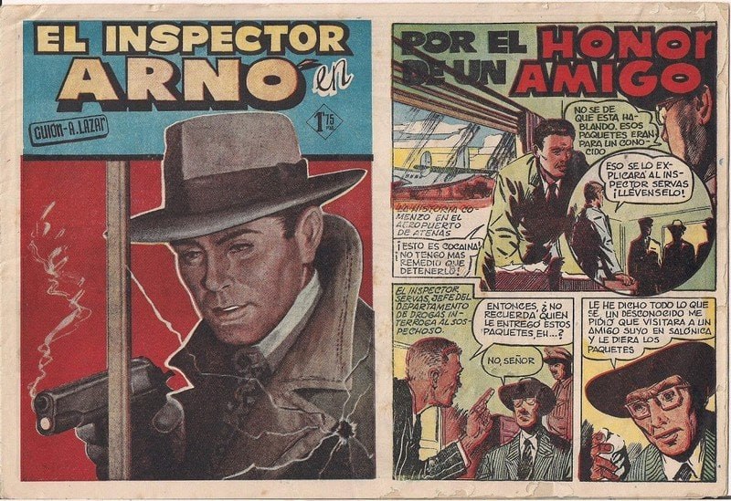 Portada ampliada de EL INSPECTOR ARNO