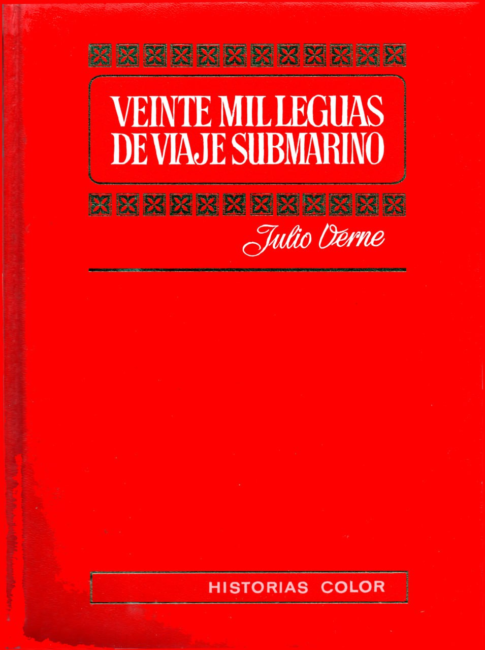 Portada ampliada de VEINTE MIL LEGUAS DE VIAJE SUBMARINO