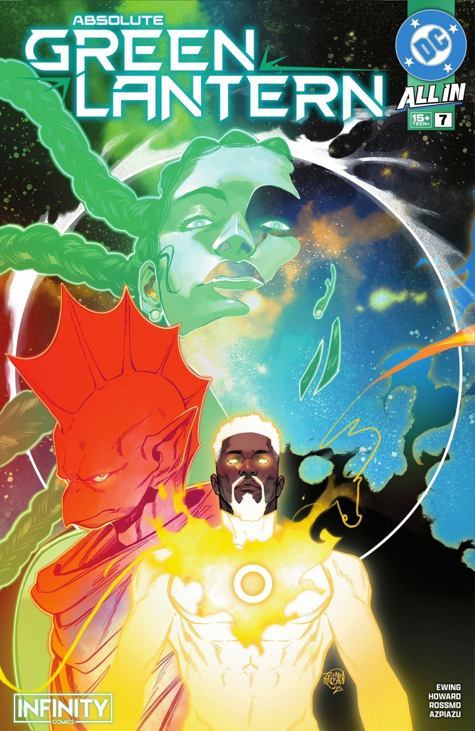 Portada ampliada de GREEN LANTERN