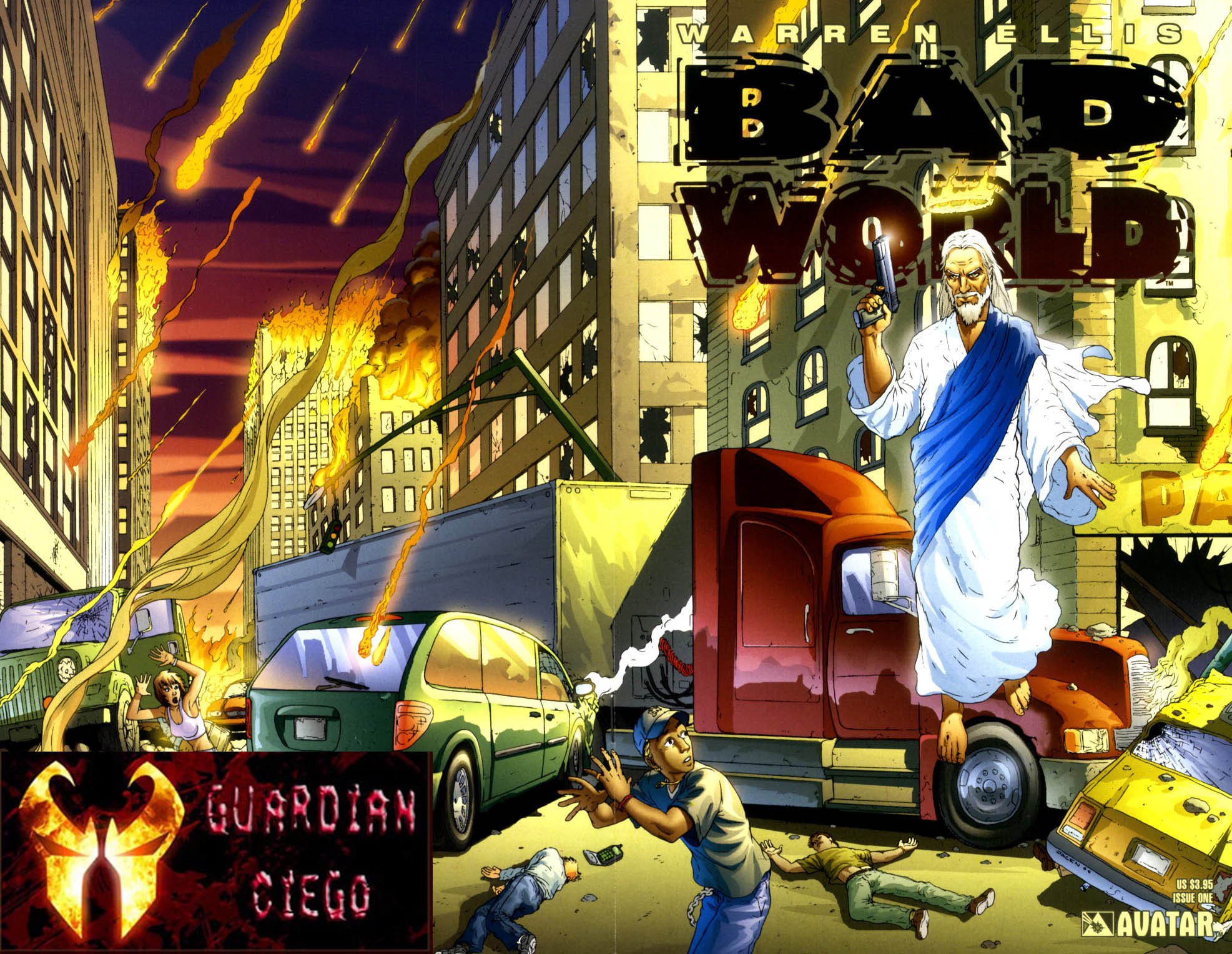 Portada ampliada de BAD WORLD