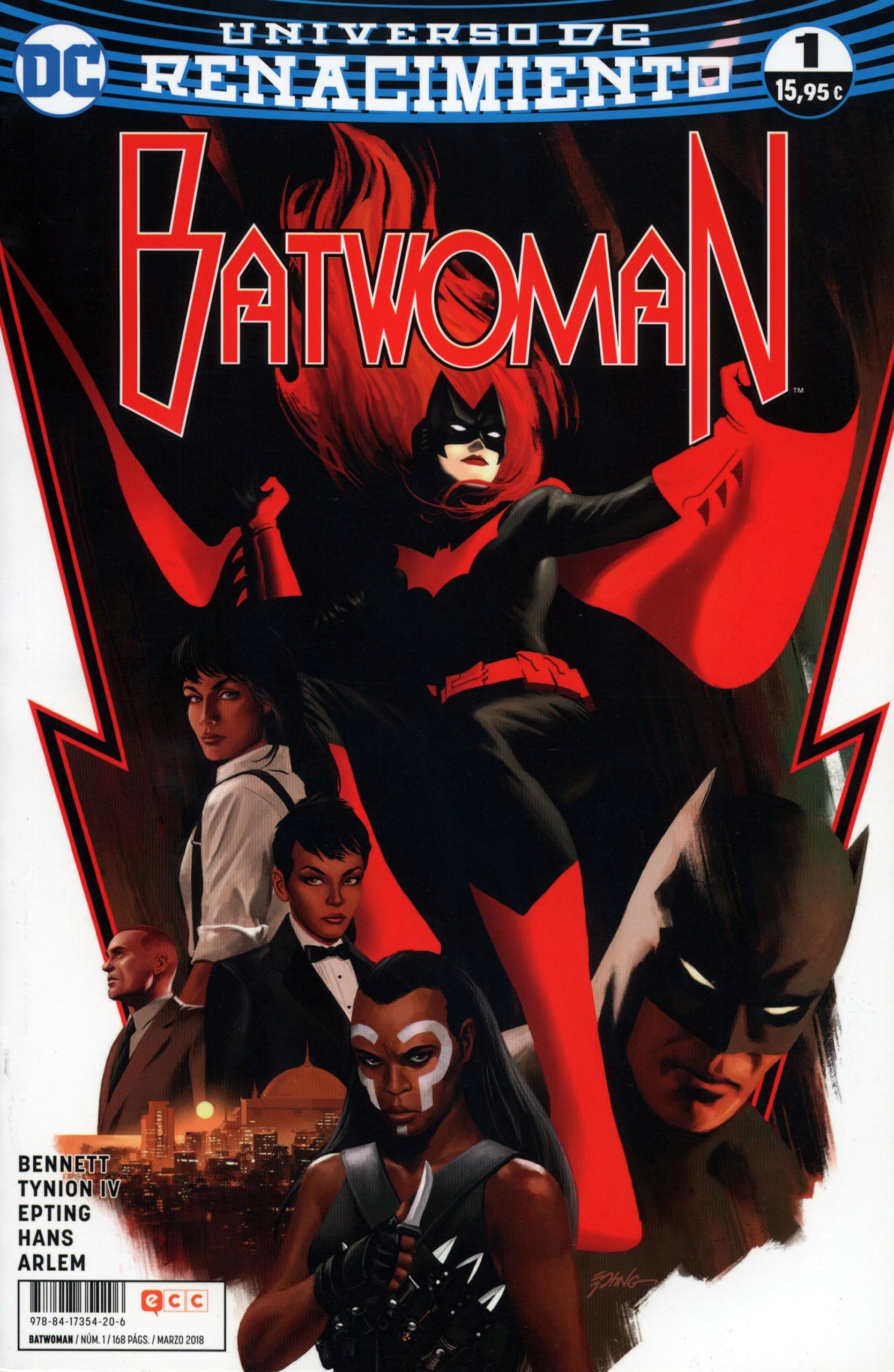 Portada ampliada de BATWOMAN